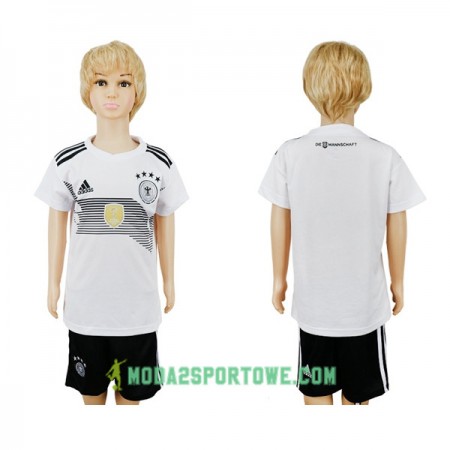 Koszulka Niemcy Dziecięcy Mistrzostwa Świata 2018 Domowe Stroje Piłkarskie